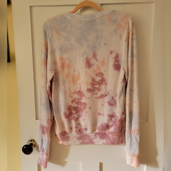 Wildfox Cloud Tie-Dye Deep V BBJ - Picture 6 of 8
